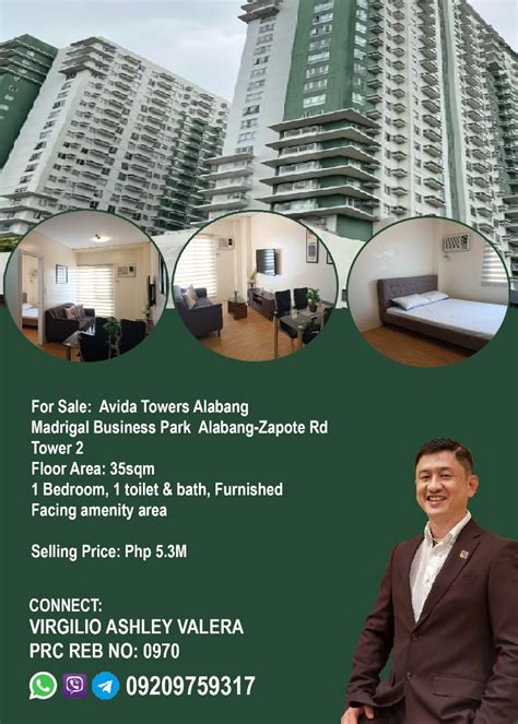Condos for Sale at Avida Tower Alabang .